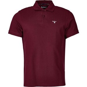 Barbour Tartan Pique Polo, Ruby, S