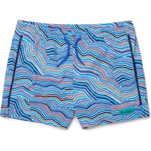 Cotopaxi Brinco Short Print Womens, Scuba Blue / Hot Punch, S