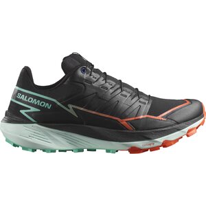 Salomon Thundercross Mens, Black / Cherry Tomato / Electric Green, EUR 41 1/3 (UK 7.5)
