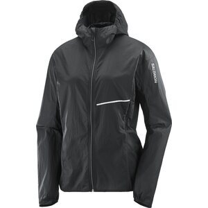 Salomon Sense Aero Wind Jacket Womens, Deep Black, XL