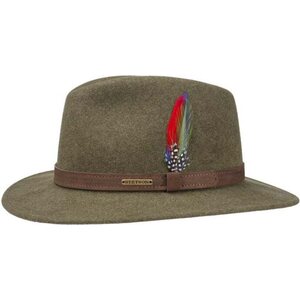 Stetson Traveller Woolfelt Mix, Olive Mix, 59/L