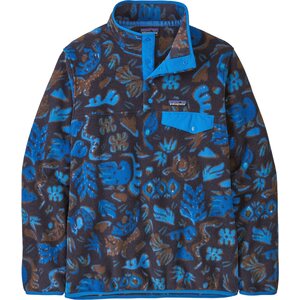 Patagonia Lightweight Synch Snap-T Pullover Womens, Across Oceans: Pitch Blue, XS