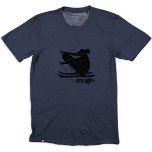 Mons Royale Icon Merino Air-Con T-Shirt Mens, Midnight, S