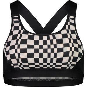 Mons Royale Stella X-Back Bra, Checkers, XS