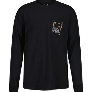 Maloja ChliM. Longsleeve Mens, Deep Black, XL