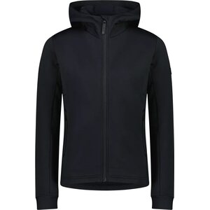 Mons Royale Arcadia Merino Fleece Hoody Womens, Black, L