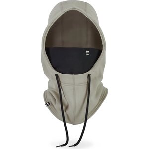 Mons Royale Decade Merino Fleece Hood, Dried Sage, One Size