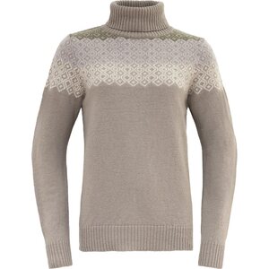 Devold Syvde Wool High Neck Womens, Stone, XS