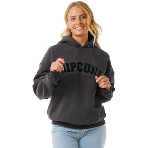 Rip Curl Varsity Hoodie
 Womens, Washed Black / Black, M