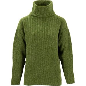 Sätila Sandby Polo Sweater Womens, Green Melange, L