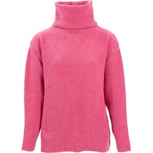 Sätila Sandby Polo Sweater Womens, Pink Melange, L