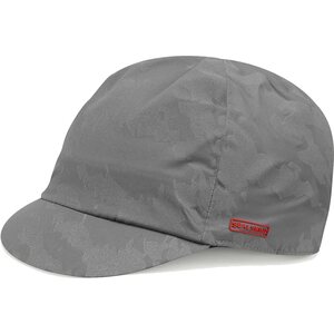 Sealskinz Merton Waterproof All Weather Reflective Camo Cycle Cap, Grey, S/M