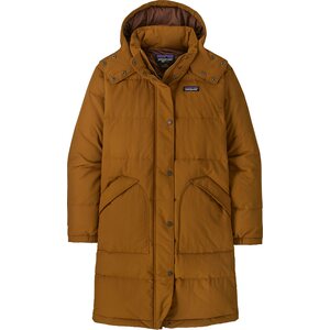 Patagonia Downdrift Parka Womens, Shelter Brown, L