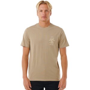 Rip Curl Search Icon Tee Mens, Sand Dune, S