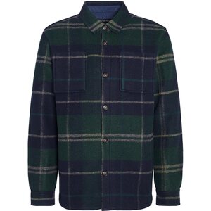Barbour Chapter Tailored Check Overshirt Mens, Green Loch Tartan, XL