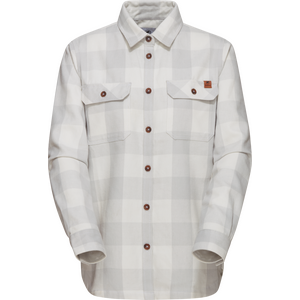 Mammut Tamaro Longsleeve Shirt Womens, White - Platinum, M