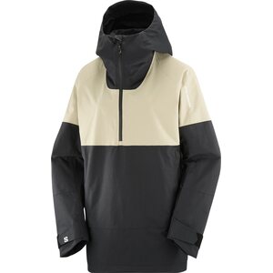 Salomon Bashley Anorak Womens, White Pepper / Deep Black, S