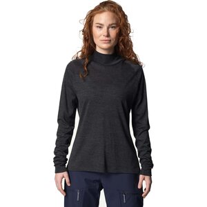 Houdini Activist Turtleneck Womens, True Black, S