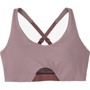 Patagonia Maipo Low Impact Adjustable Bra Womens, Stormy Mauve, L