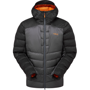 Rab Cirrus Ultra Insulated Hooded Jacket Mens, Anthracite / Graphene, XL