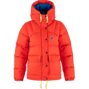Fjällräven Expedition Down Lite Jacket Womens, Flame Orange / UN Blue (214-525), XS