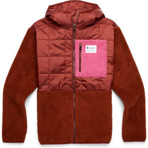 Cotopaxi Trico Hybrid Hooded Jacket Womens, Rusty and Rusty, M