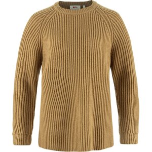 Fjällräven Övik Rib Sweater Womens, Buckwheat Brown (232), XS