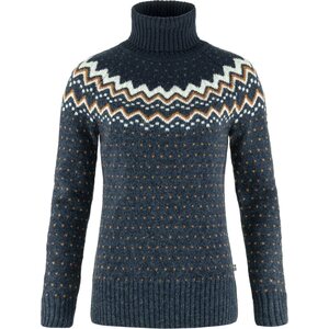 Fjällräven Övik Knit Roller Neck Womens, Navy / Dark Navy (560-555), L