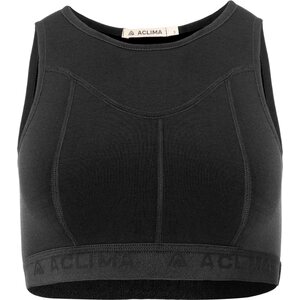 Aclima FleeceWool Top V2 Womens, Jet Black, S