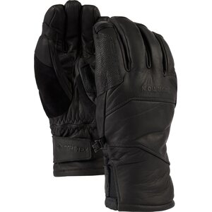 Burton Clutch GTX Leather Gloves, True Black, S