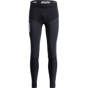 Swix Roadline Warmer Tights Mens, Black, S