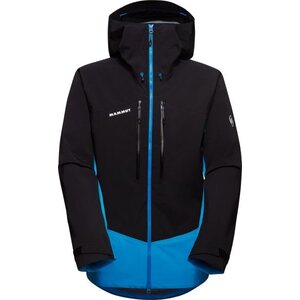 Mammut Taiss Pro HS Hooded Jacket Mens, Glacier Blue - Black, S