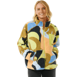 Rip Curl High Tide Polar Fleece Womens, Black, L