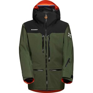 Mammut Eiger Free Pro HS Hooded Jacket Mens, Dark Marsh - Black, S