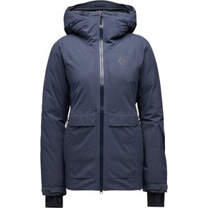 Black Diamond Factor Insulated Parka Womens, Charcoal, M