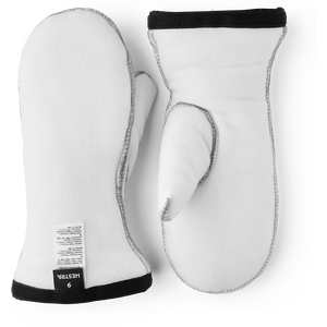 Hestra Extreme Mitt Liner, White, 7