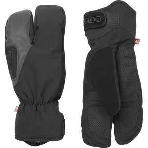 Sealskinz Barwick Waterproof Extreme Cold Weather Cycle Split-finger Glove, Black, M