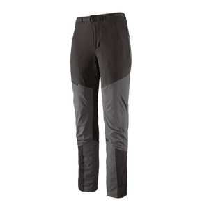 Patagonia Terravia Alpine Pants Womens, Black w/Forge Grey, 8, Short