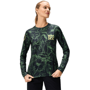 Endura Floral LTD Printed L/S Tee Womens, Black, M