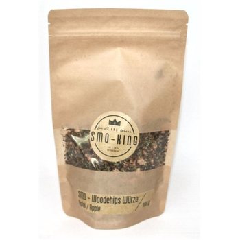 Smo-King Spiced woodchips 100g, Äpple