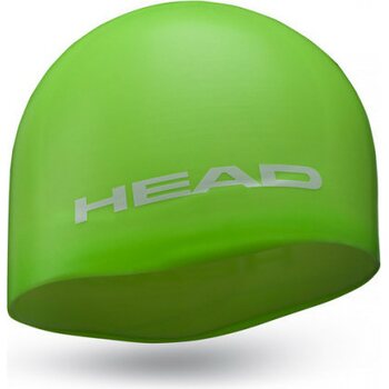 Head Silicone Moulded Cap, Green, One Size