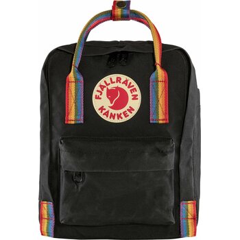 Fjällräven Kånken Rainbow Mini, Black / Rainbow Pattern (550-907)