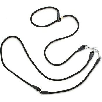 Firedog Hunting Leash 8 mm Moxon, Black, M 275 cm