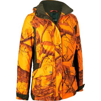 Deerhunter Lady Estelle Winter Jacket, Realtree Edge Orange Camouflage, 38