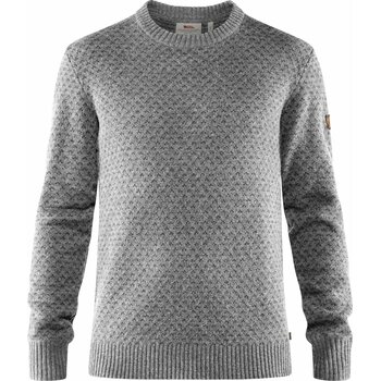 Fjällräven Övik Nordic Sweater Mens, Grey (020), M
