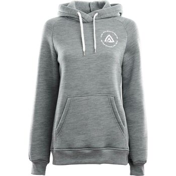 Aclima FleeceWool Hoodie Womens, Grey Melange, XS