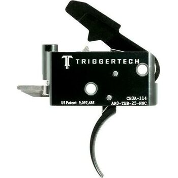 Triggertech AR15 Adaptable (2,5-5.0 lbs adjustable), Black, Flat