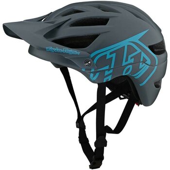 Troy Lee Designs A1 Helmet, Drone Gray / Blue, M/L (57-59 cm)
