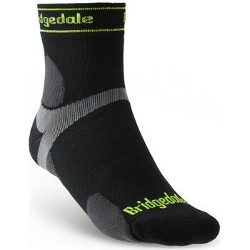 Bridgedale Ultra Light TrailRun Merino Sport 3/4 Crew, Black, S (36-39)