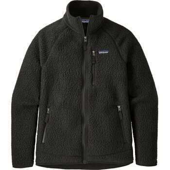 Patagonia Retro Pile Jacket Mens, Black, S